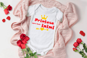 Body Bebe Personalizat Printesa care fura inimi