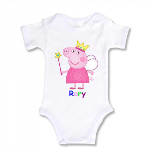 Body Bebe Personalizat Zana Peppa