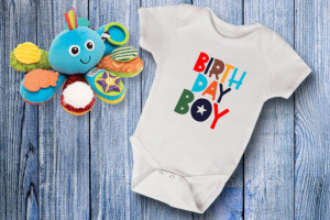 Body Bebe Personalizat Birthday boy