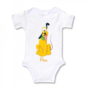 Body Bebe Personalizat Pluto
