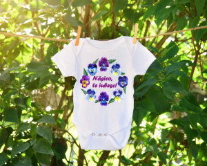Body Bebe Personalizat Nasico, te iubesc