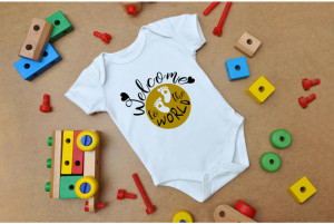 Body Bebe Personalizat Welcome