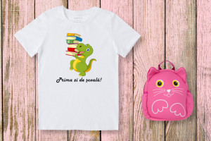 Tricou Personalizat Prima zi de scoala