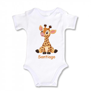 Body Bebe Personalizat Girafa