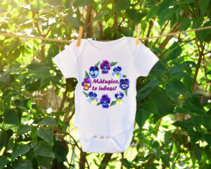 Body Bebe Personalizat Matusico, te iubesc