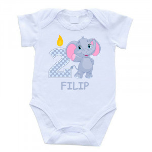 Body Bebe Personalizat aniversar 2 ani
