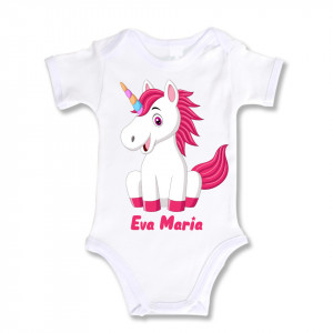 Body Bebe Personalizat Unicorn
