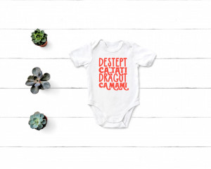 Body Bebe Personalizat Destept