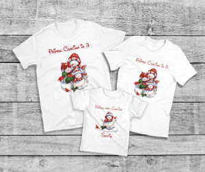Set Printat Snowmen