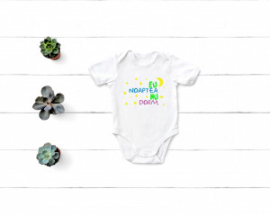 Body Bebe Personalizat Eu noaptea