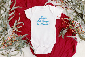 Body Bebe Personalizat Mami ma iubeste