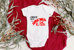 Body Bebe Personalizat Sora mea e vinovata