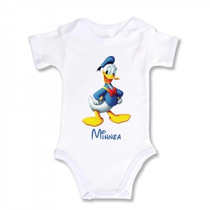 Body Bebe Personalizat Donald