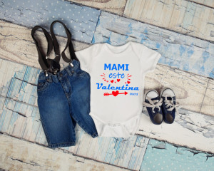 Body Bebe Personalizat Mami este Valentina mea