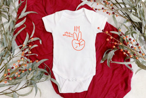 Body Bebe Personalizat Am 2 anisori