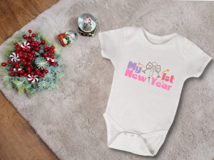 Body Bebe Personalizat First New Year 2