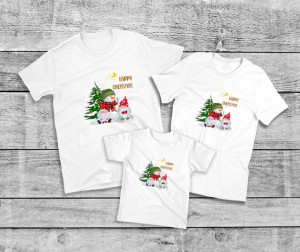 Set Printat Happy Christmas