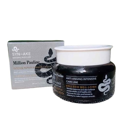 Crema Antirid, Million Pauline, Intense Repair Wrinkle, cu Venin de Vipera, 80 ml - 1 | YEO