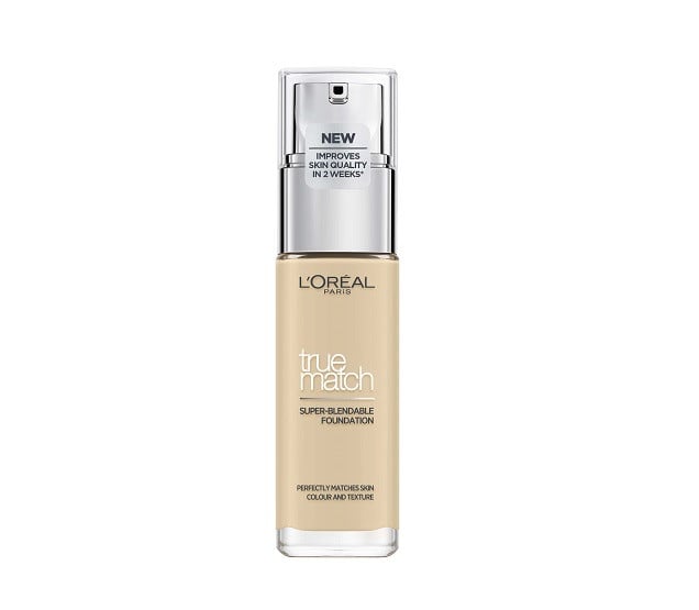 Fond de ten, Loreal, True Match Super Blendable Foundation, 1D/1W Golden Ivory, 30 ml - 1 | YEO