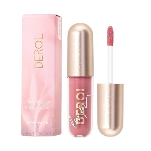 Luciu de Buze, Derol, Lip Plumping Gloss, Fairyland Lake, 02 Fig Tea, 4.5 ml - 1 | YEO