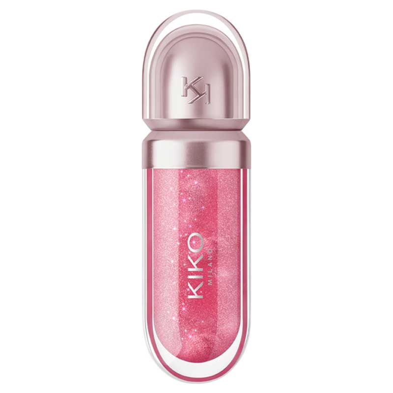 Luciu de buze stralucitor, Kiko Milano, 3D Hydra Lipgloss, 04 Cherry Cherry, 6.5 ml - 1 | YEO