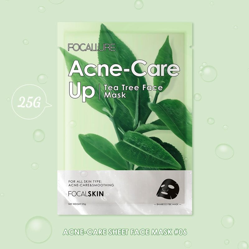 Masca pentru fata Focallure Acne-Care Sheet Mask, #06 - 2 | YEO