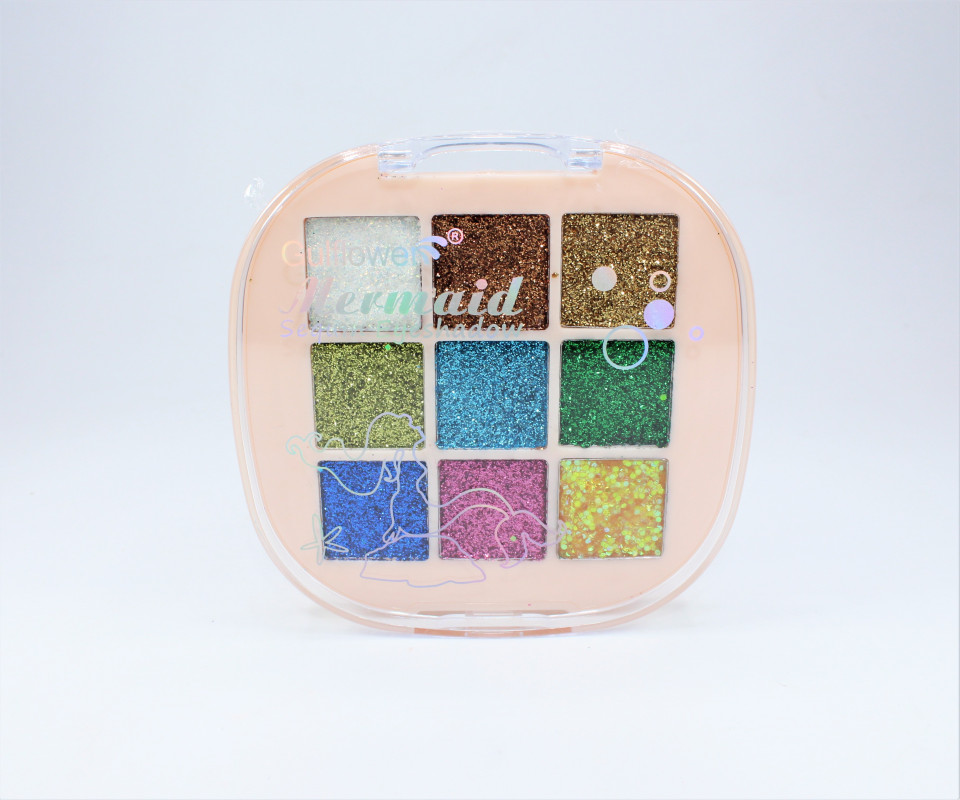 Paleta fard de ochi, Gulflower, Mermaid Glitter, 03 - 2 | YEO