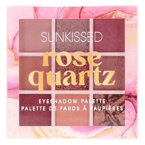 Paleta fard de ochi, Sunkissed, Rose Quartz, 9 culori - 1 | YEO