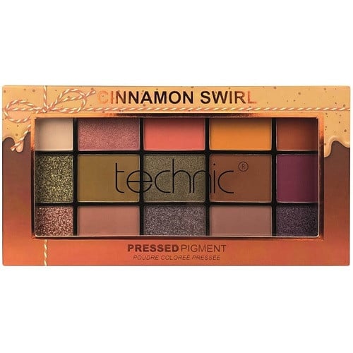 Paleta fard de ochi, Technic, Cinnamon Swirl, 15 culori - 1 | YEO