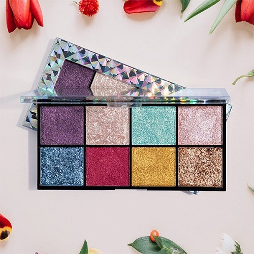 Paleta fard de ochi, Technic, Hot Foil Cream Pigment Palette, 8 culori - 3 | YEO