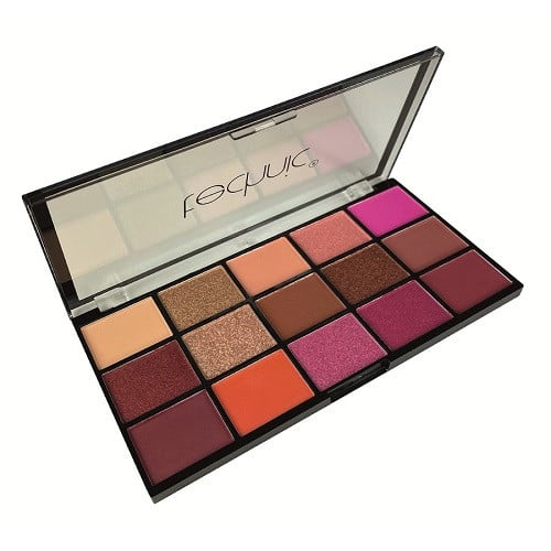 Paleta fard de ochi, Technic, Hot Love, 15 culori - 1 | YEO