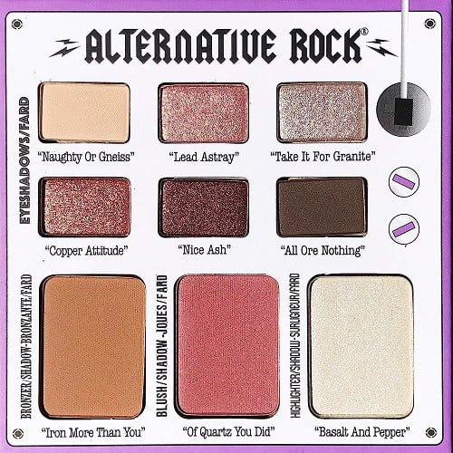 Paleta fard, The Balm, Alternative Rock, Volume 1, 9 culori - 3 | YEO