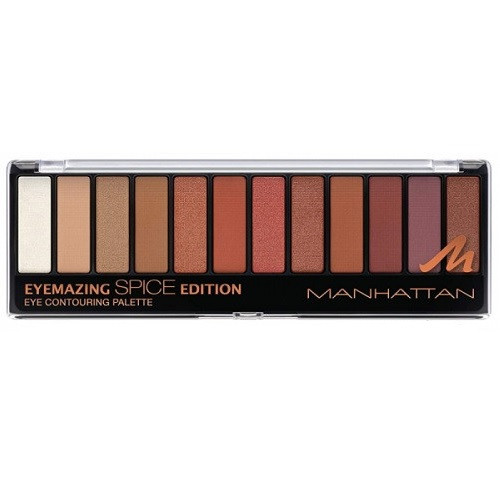 Paleta farduri de ochi, Manhattan, Eyemazing Palette, 12 culori, 010 Spice Edition - 2 | YEO