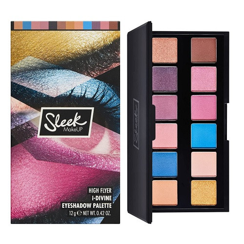 Paleta farduri de ochi, Sleek, i-Divine, High Flyer, 12 nuante - 1 | YEO