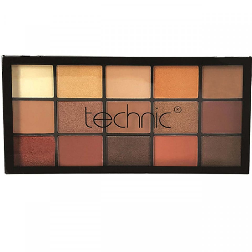 Paleta farduri de pleoape Technic Bronze & Beautiful, 15 culori - 3 | YEO