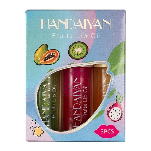 Set 3 ulei de buze, Handaiyan, Fruits Lip Oil - 2 | YEO