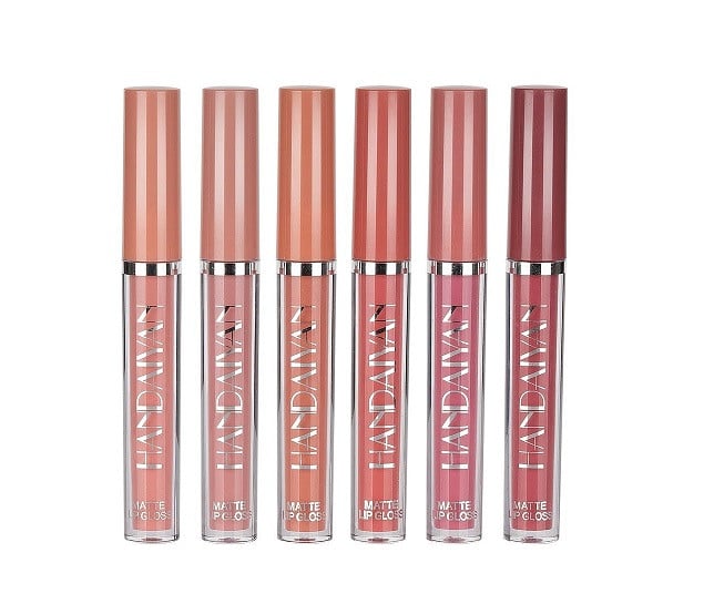 Set rujuri de buze, Handaiyan, Matte Liquid Lipstick, 6 , B