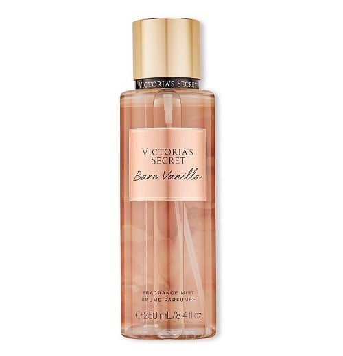 Spray de corp parfumat, Victoria\'s Secret, Bare Vanilla, Vanilie, 250 ml