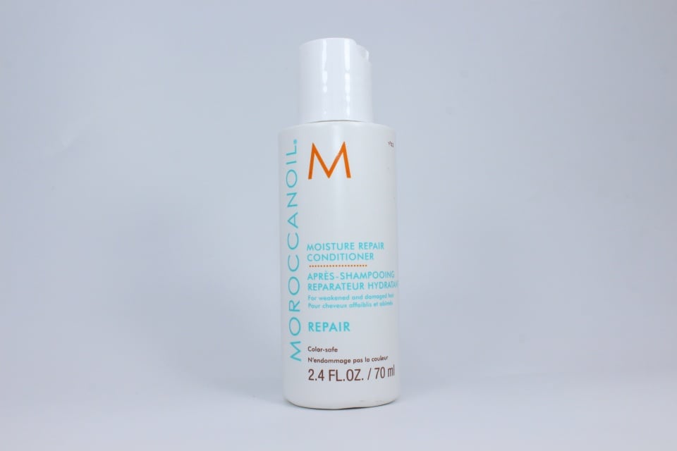 Balsam reparator, pentru par deteriorat, Moroccanoil, Repair, Mini, 70 ml - 3 | YEO