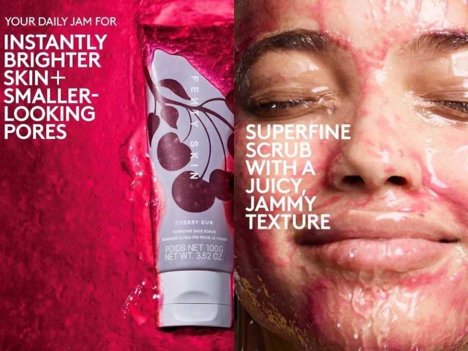 Exfoliant pentru Fata, Fenty Skin, Cherry Dub Scrub, cu Cirese, 100 g - 1 | YEO