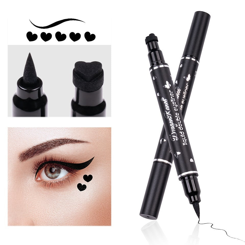 Eyeliner tus carioca, Kiss Beauty, cu stampila inima, 03