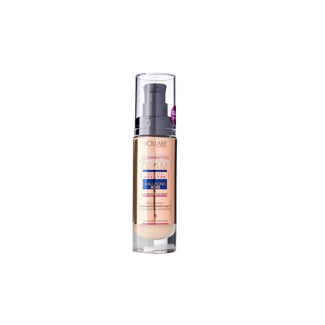 Fond de ten Vollare Illuminating, Hyaluronic Acid, 504 Natural Tan - 3 | YEO