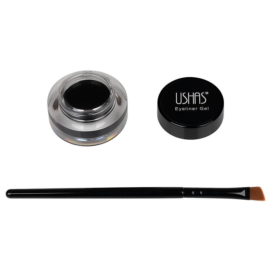 Gel sprancene Ushas Waterproof Eyebrow Gel, 01 Black - 1 | YEO