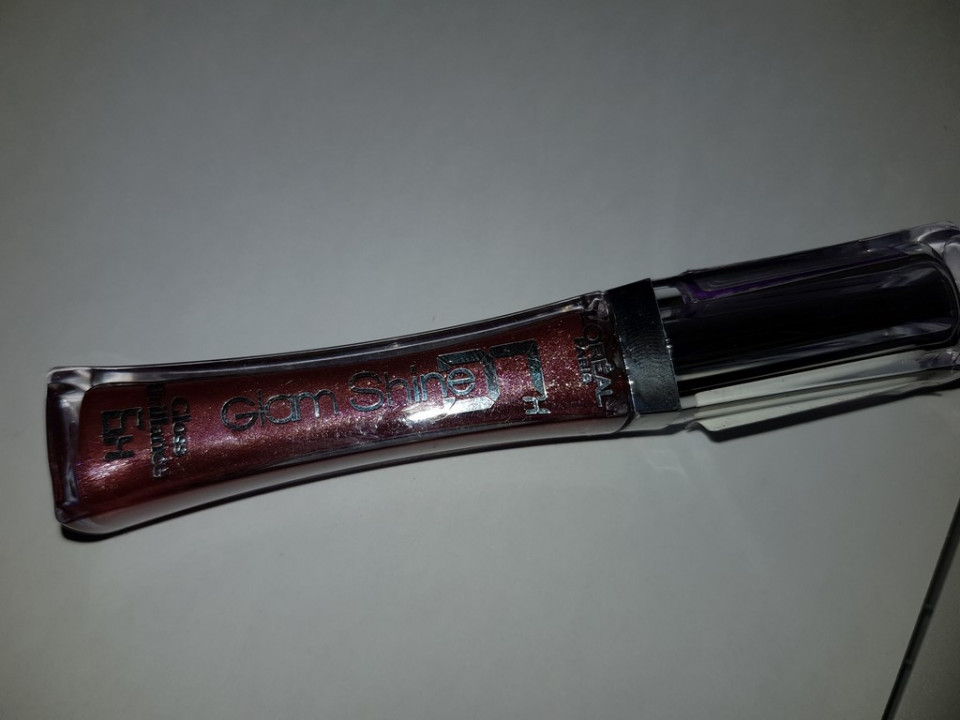 Gloss Loreal Glam Shine 501 Purple Obsession - 4 | YEO