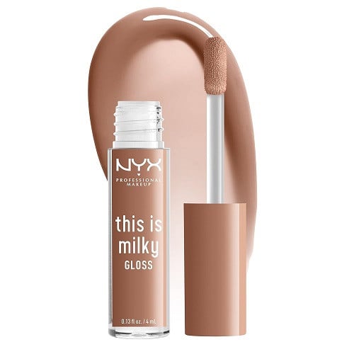 Luciu Buze, NYX Professional Makeup, This Is Milky Gloss, 07 Cookies & Milk, 4 ml