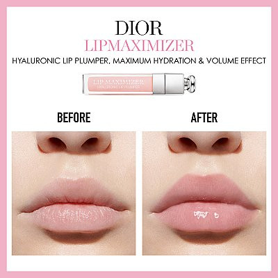 Luciu de buze Dior Addict Lip Maximizer Hialuronic Plumper, 001 Light Pink, 6 ml - 1 | YEO