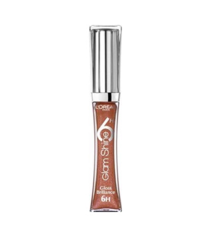 Luciu de buze / gloss buze Loreal Glam Shine, Nuanta 104 Amber Fidelity