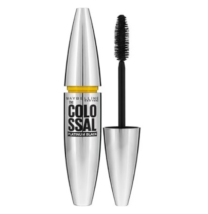 Mascara pentru volum, Maybelline, Colossal, Platinum Black, Negru, 10.7 ml