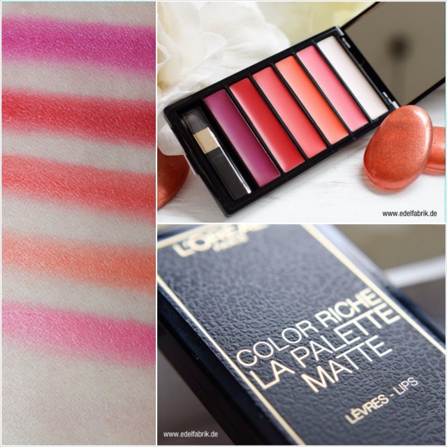 Paleta 6 rujuri Loreal Color Riche La Palette Matte Nuanta Bold - 3 | YEO