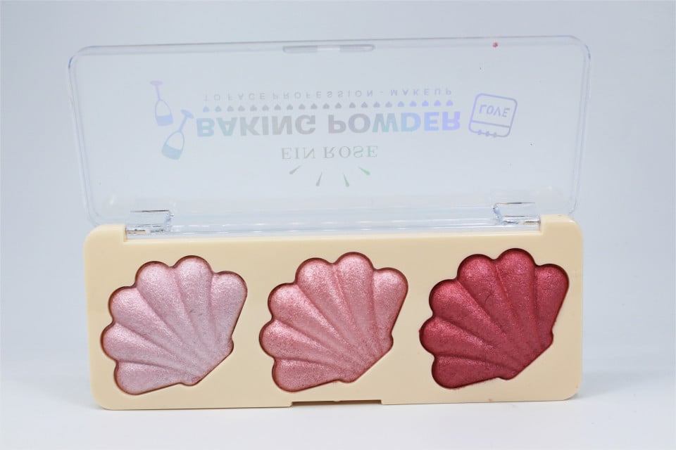 Paleta iluminatoare, Makeup, Eni Rose, Baking Powder, 01 - 4 | YEO